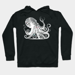 Cool octopus design with Aztec pattern Hoodie